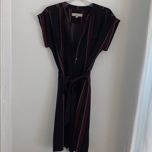 Loft button up dress